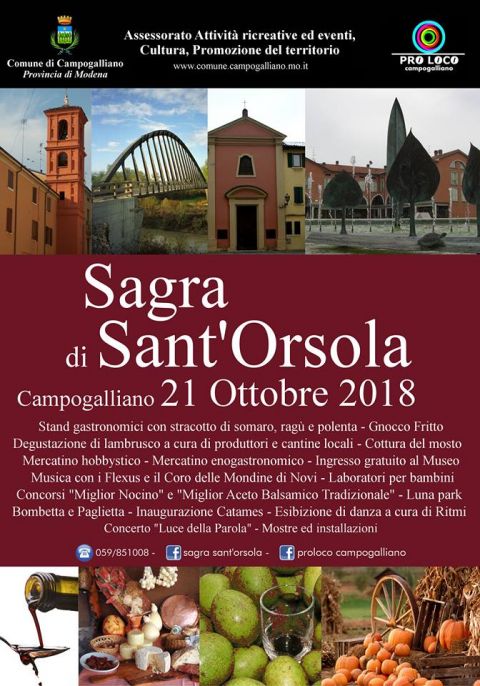 Sagra di Sant&#039;Orsola 2018
