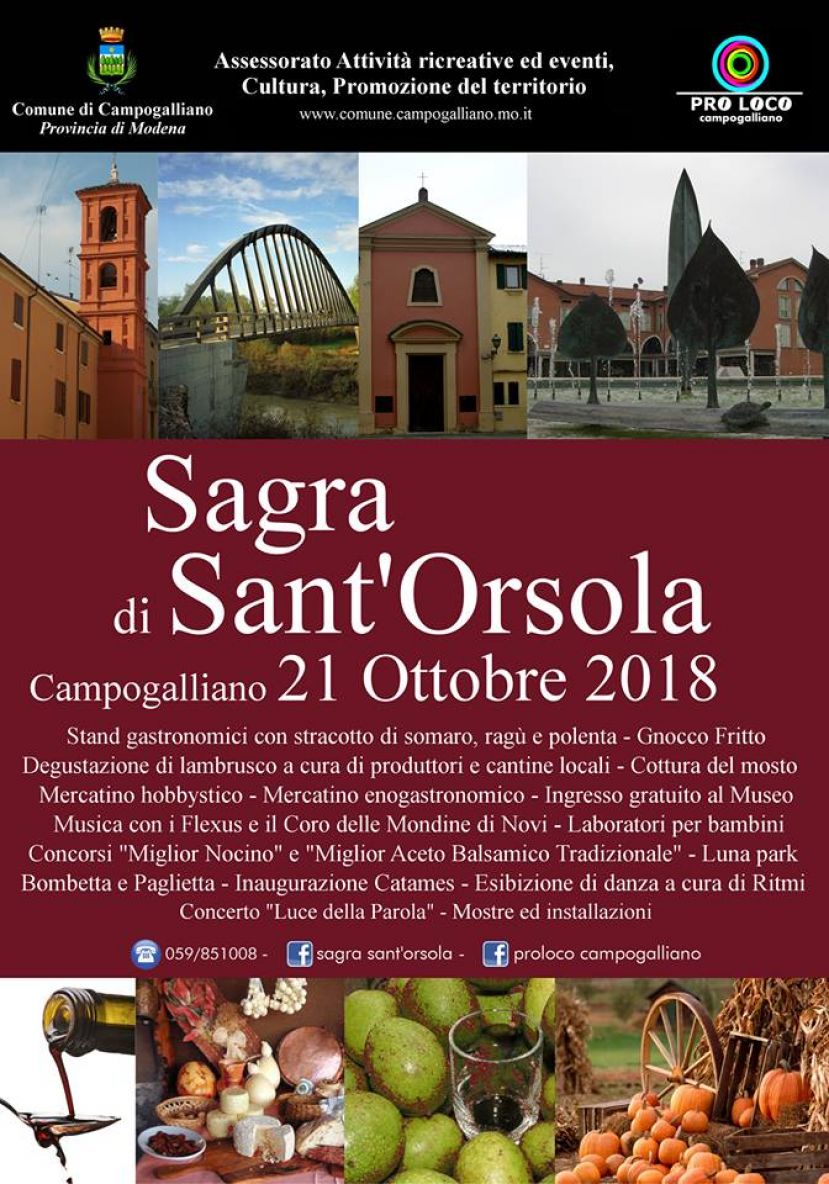 Sagra di Sant&#039;Orsola 2018