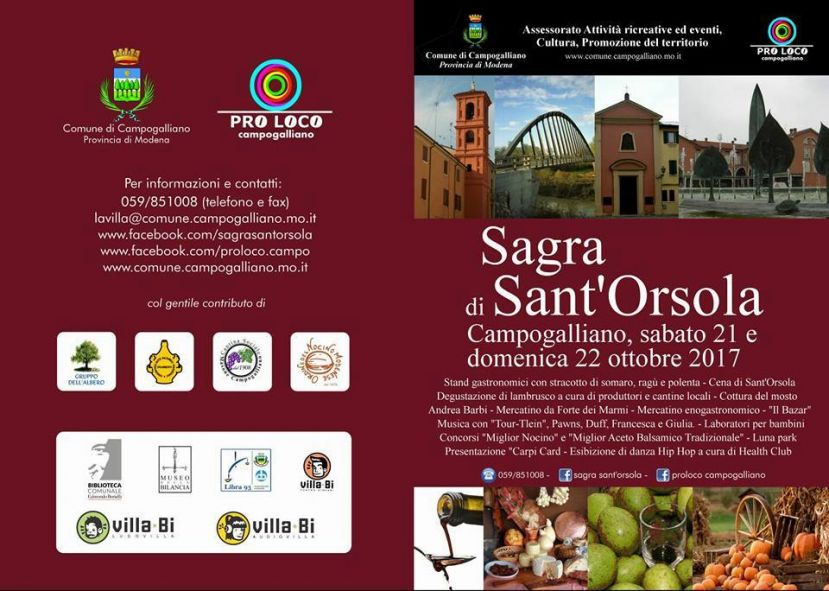 Sagra di Sant&#039;Orsola 2017